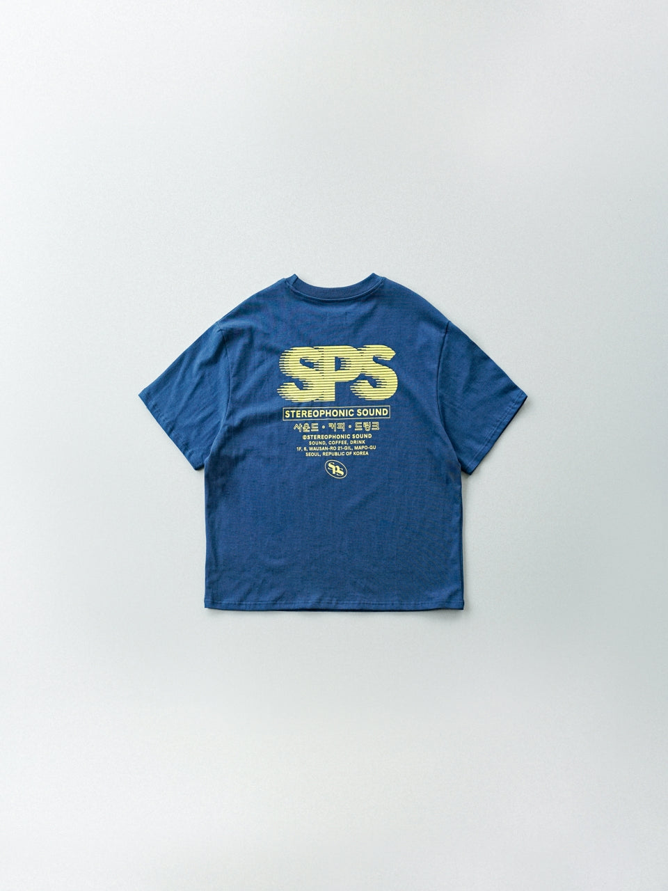 SPS Letter Half Sleeve Tee (Deep Blue)