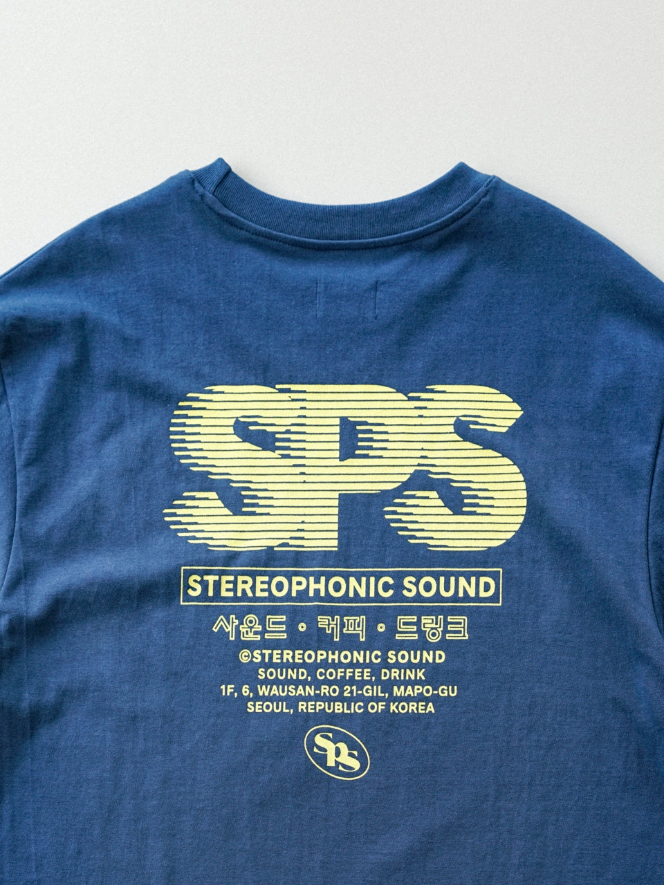 SPS Letter Half Sleeve Tee (Deep Blue)