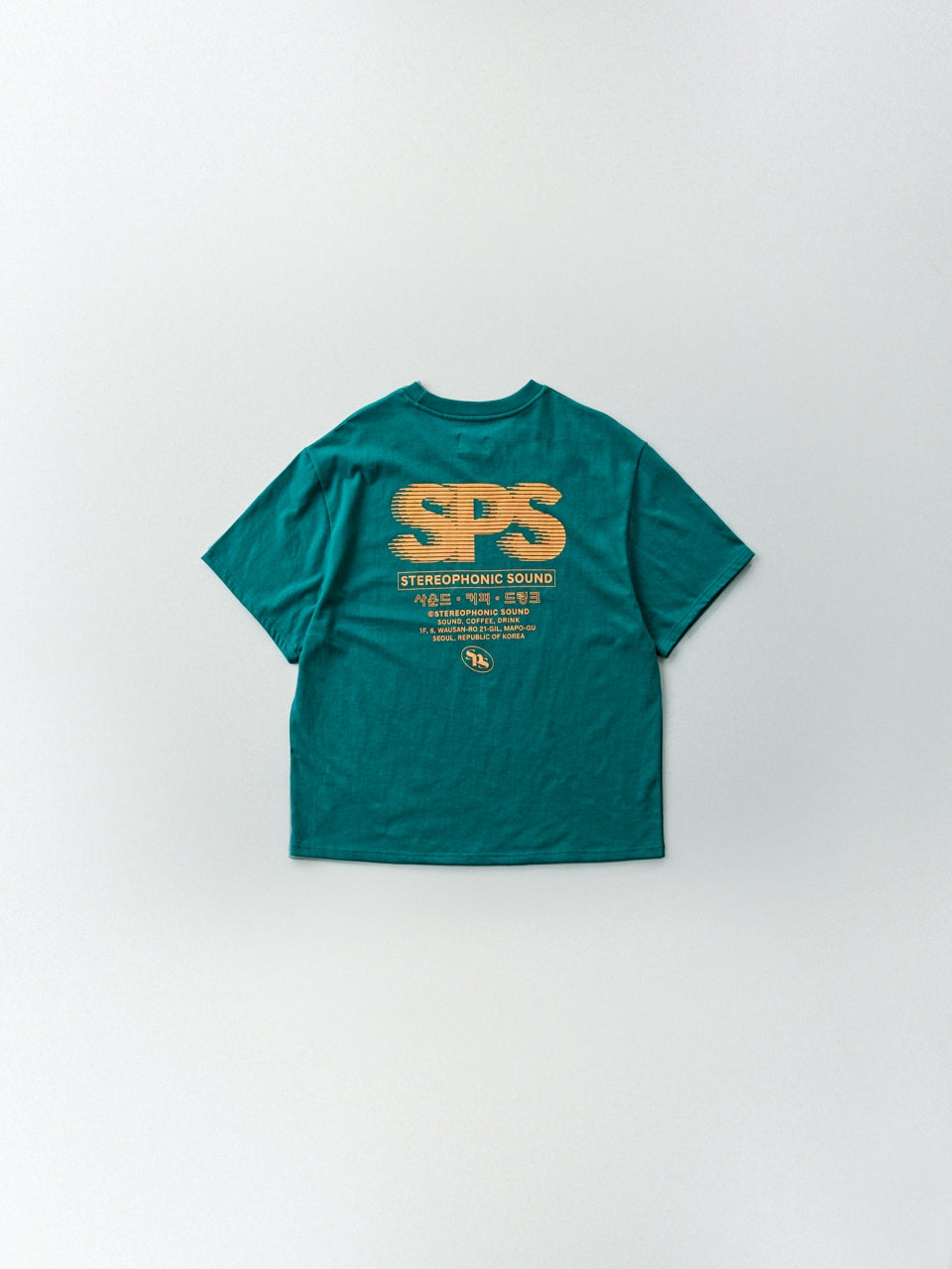 SPS Letter Half Sleeve Tee (Teal Green)
