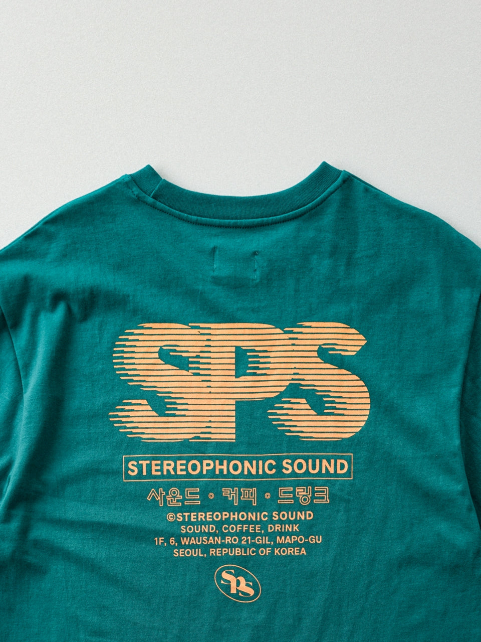 SPS Letter Half Sleeve Tee (Teal Green)