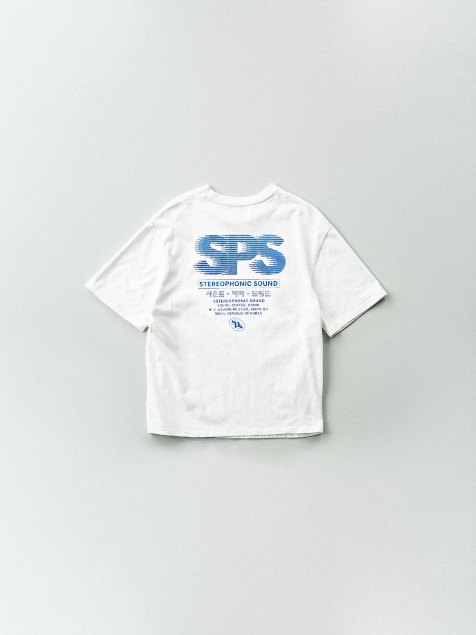 SPS Letter Half Sleeve Tee (White)
