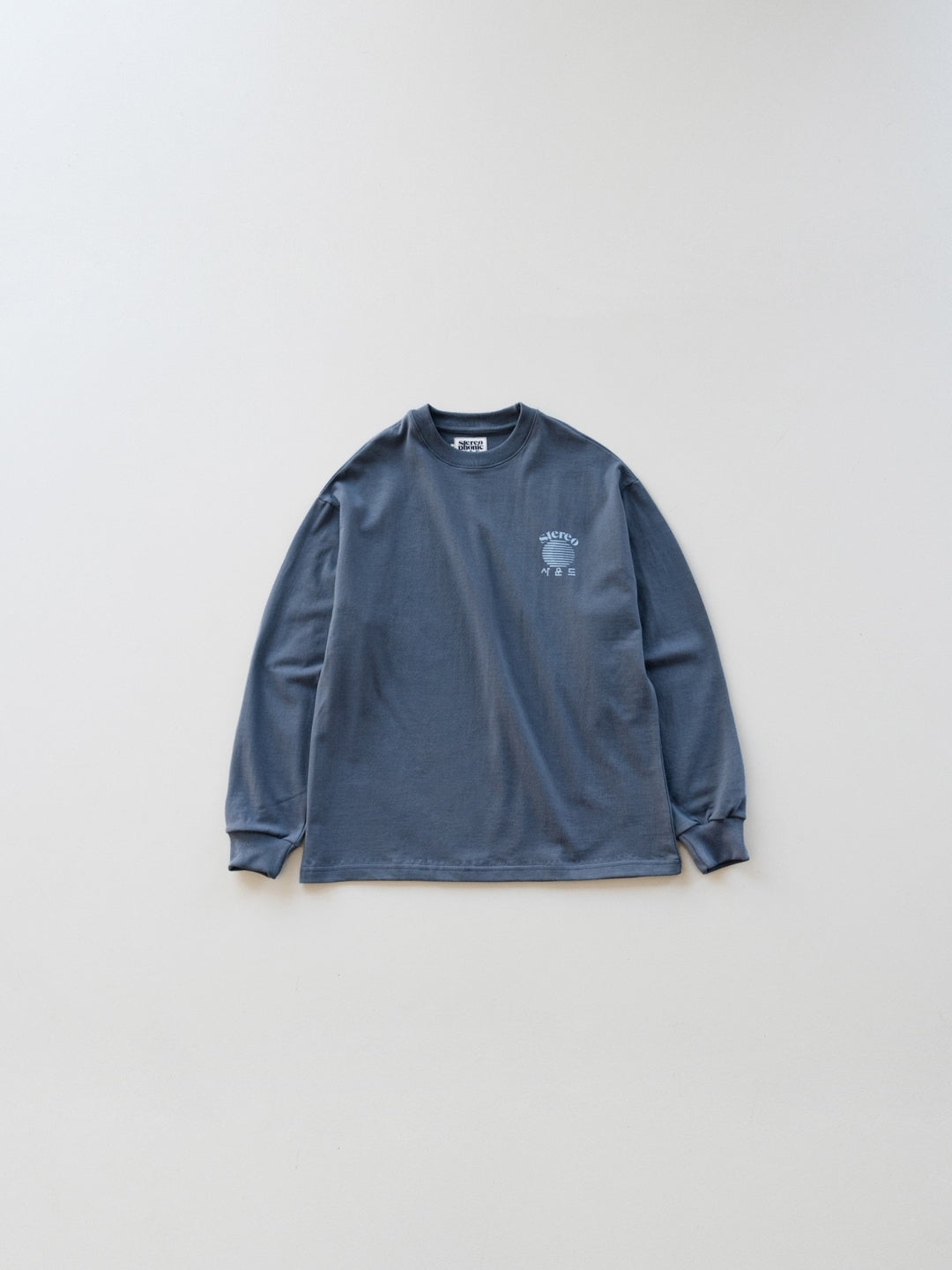 SPS Logo Long Sleeve Tee (Blue Gray)