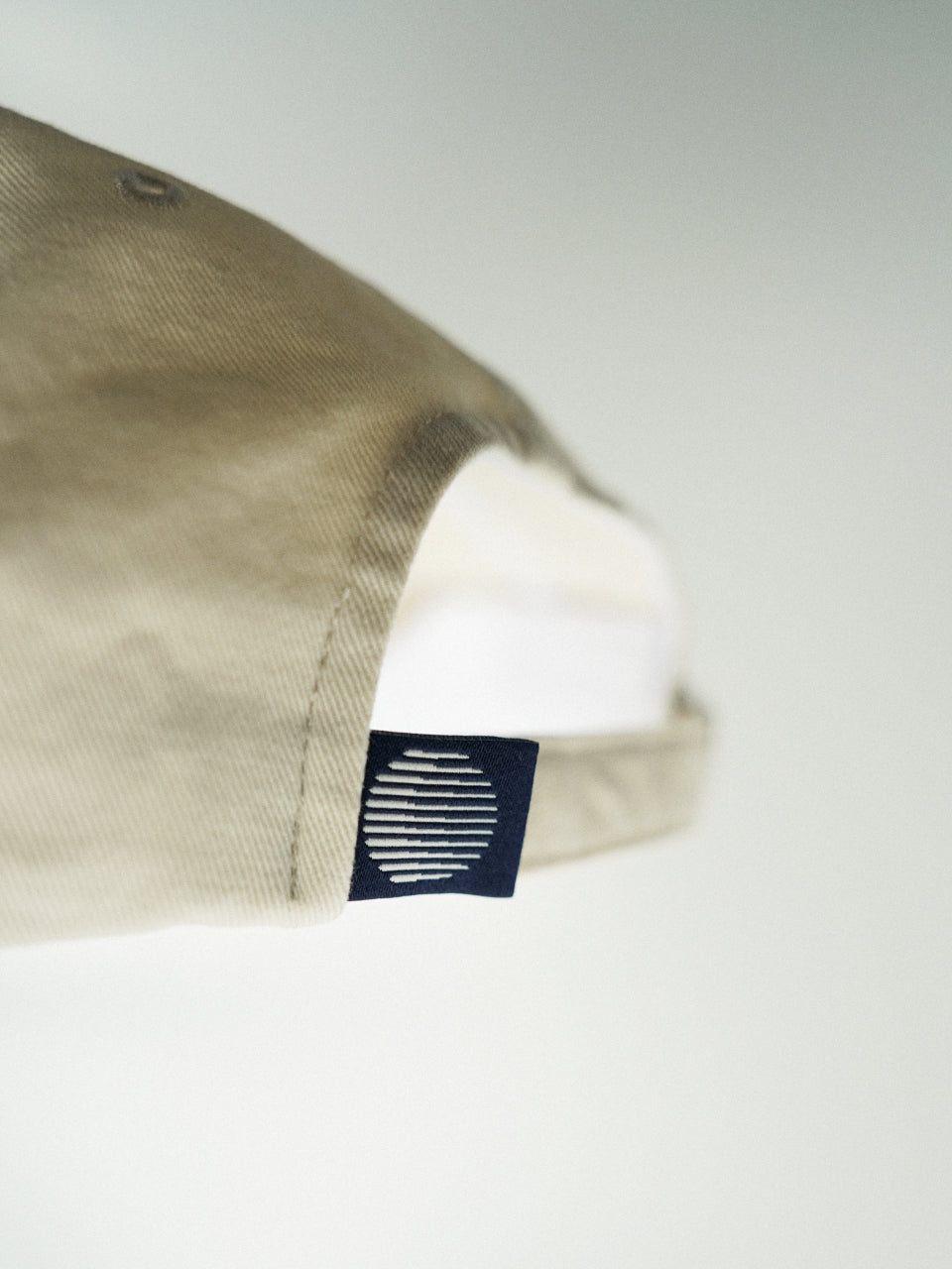 SPS Wave Logo Flat Cap (Ivory-Navy)