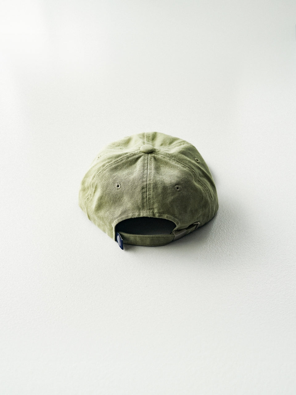 SPS Wave Logo Flat Cap (Vintage Olive)