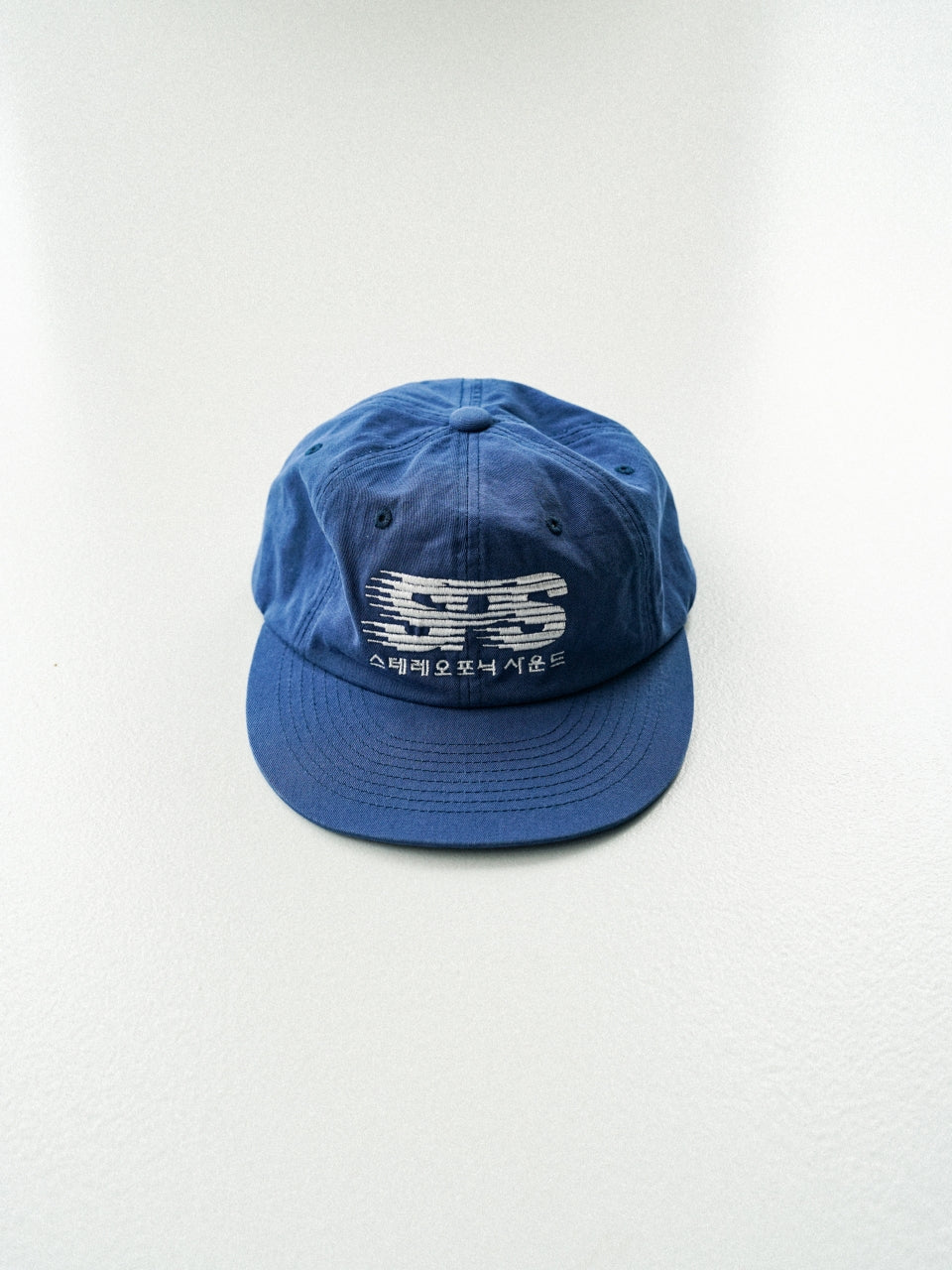SPS Wave Logo Flat Cap (Blue)