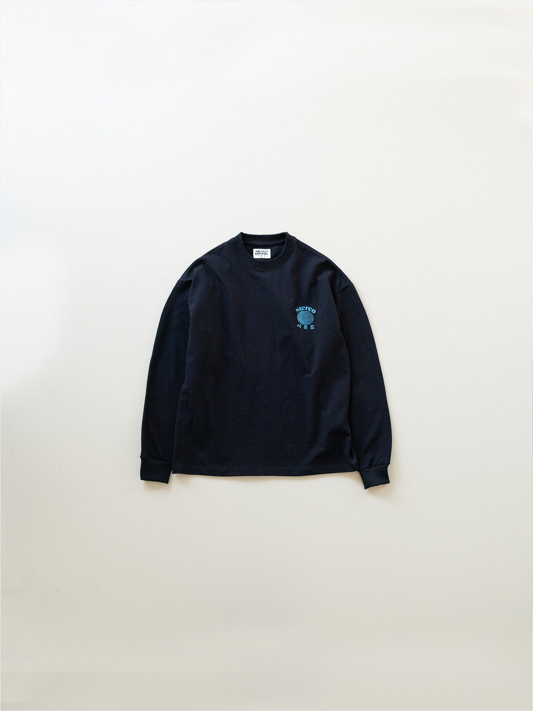 STEREO LIVE 001 Long Sleeve Tee (Navy)