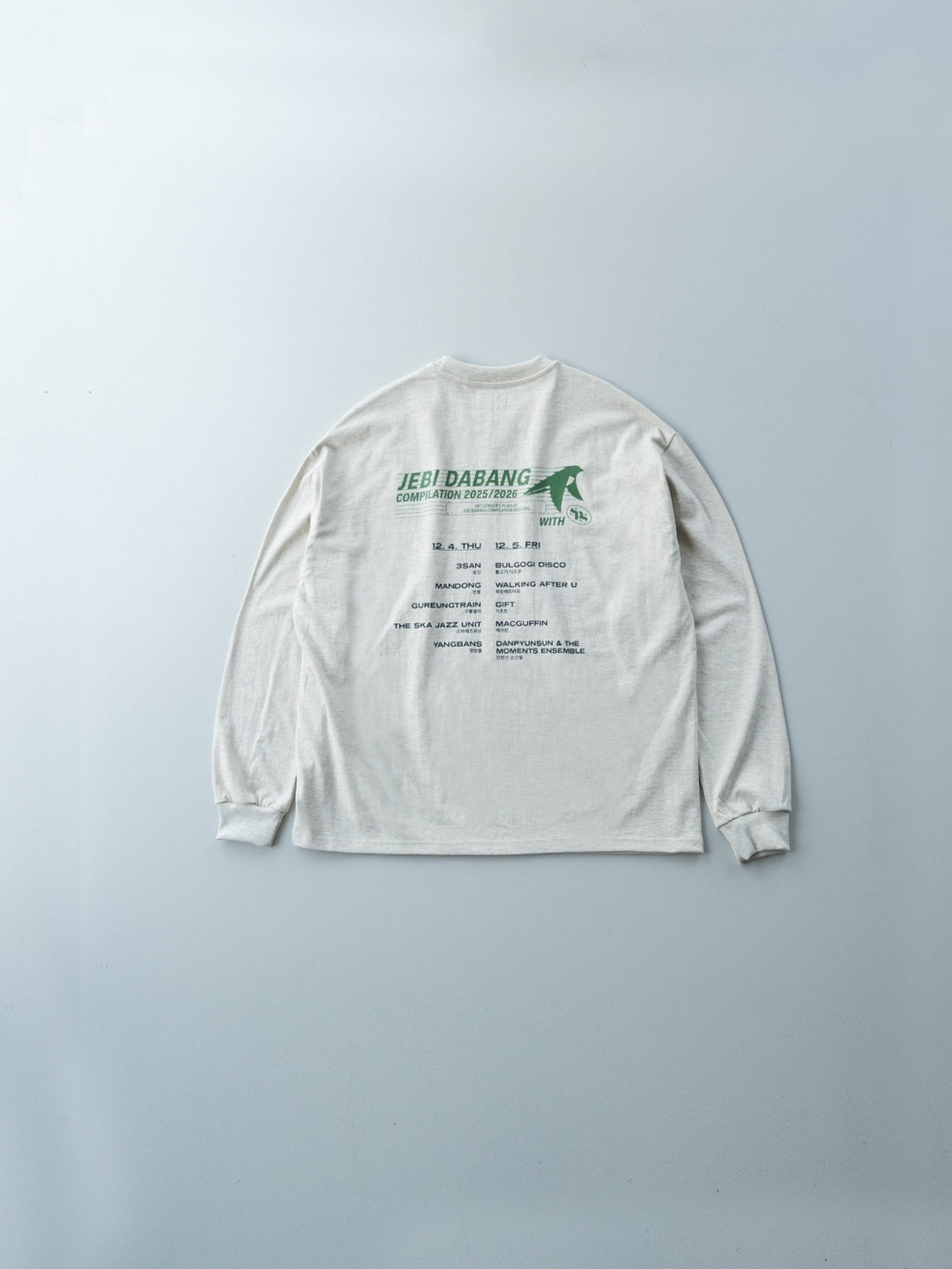 SPS X JEBIDABANG Long Sleeve Tee (Oatmeal)