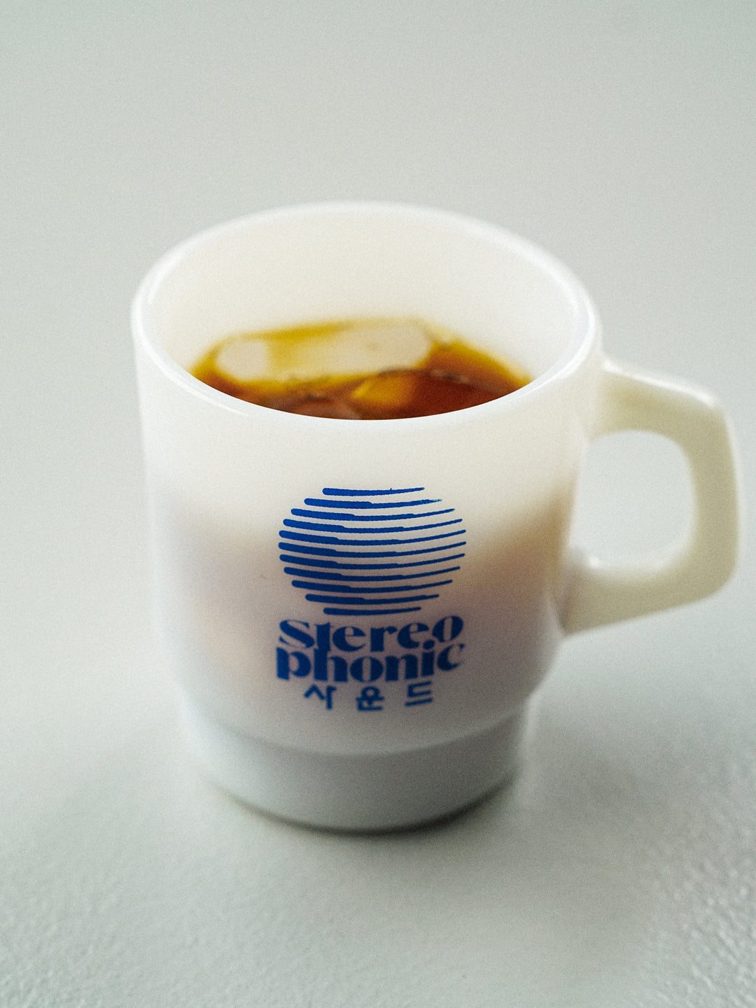 SPS Logo Milk Glass (White)