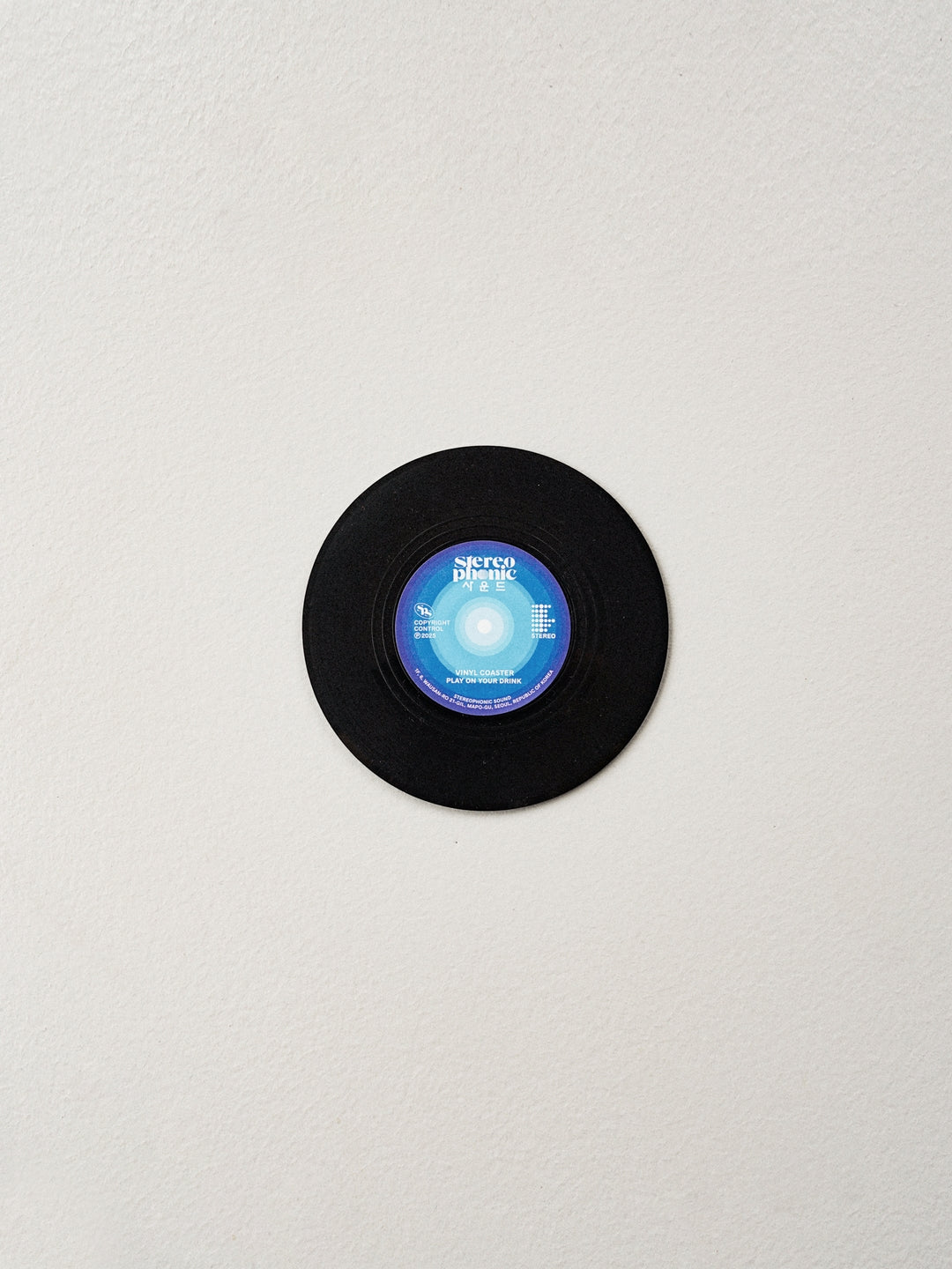 SPS Vinyl Coaster (Black)