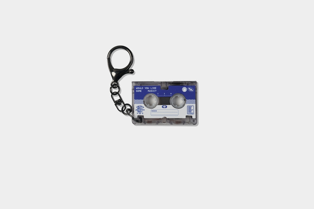 SPS X POCLANOS Cassette Keyring (Blue)