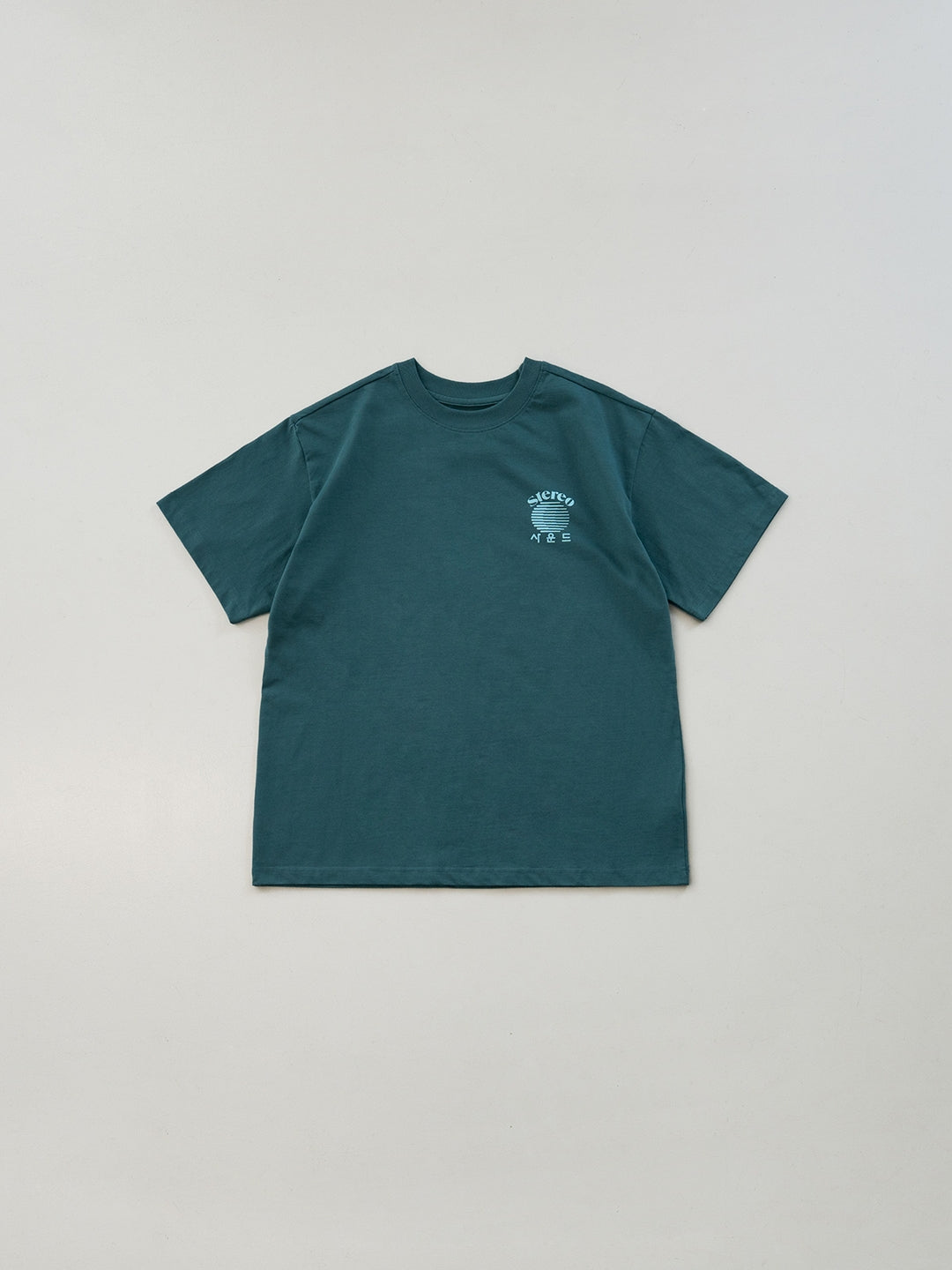 SPS Letter Tee (Blue Green)