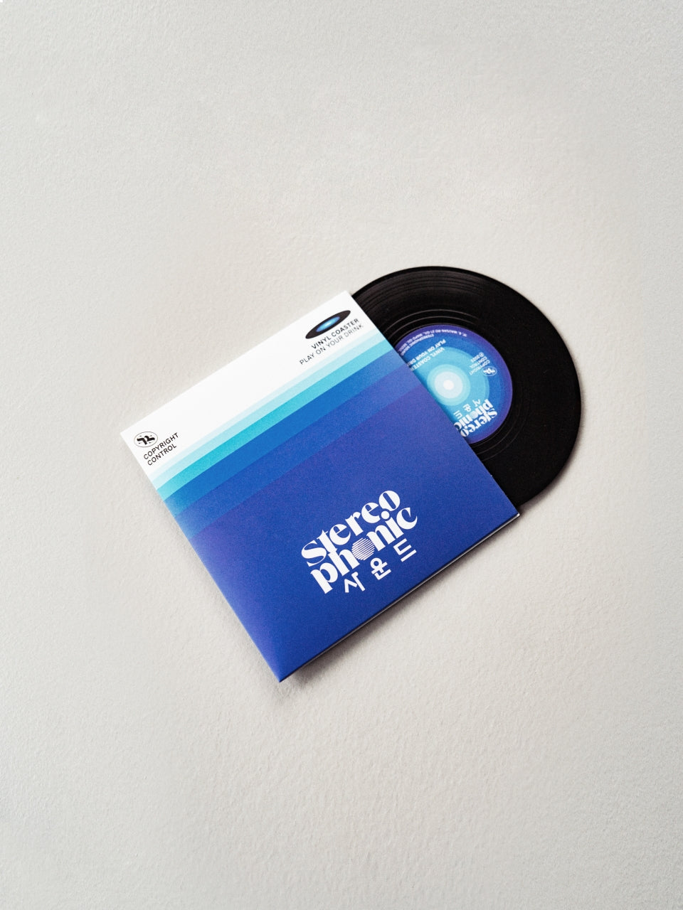 SPS Vinyl Coaster (Black)
