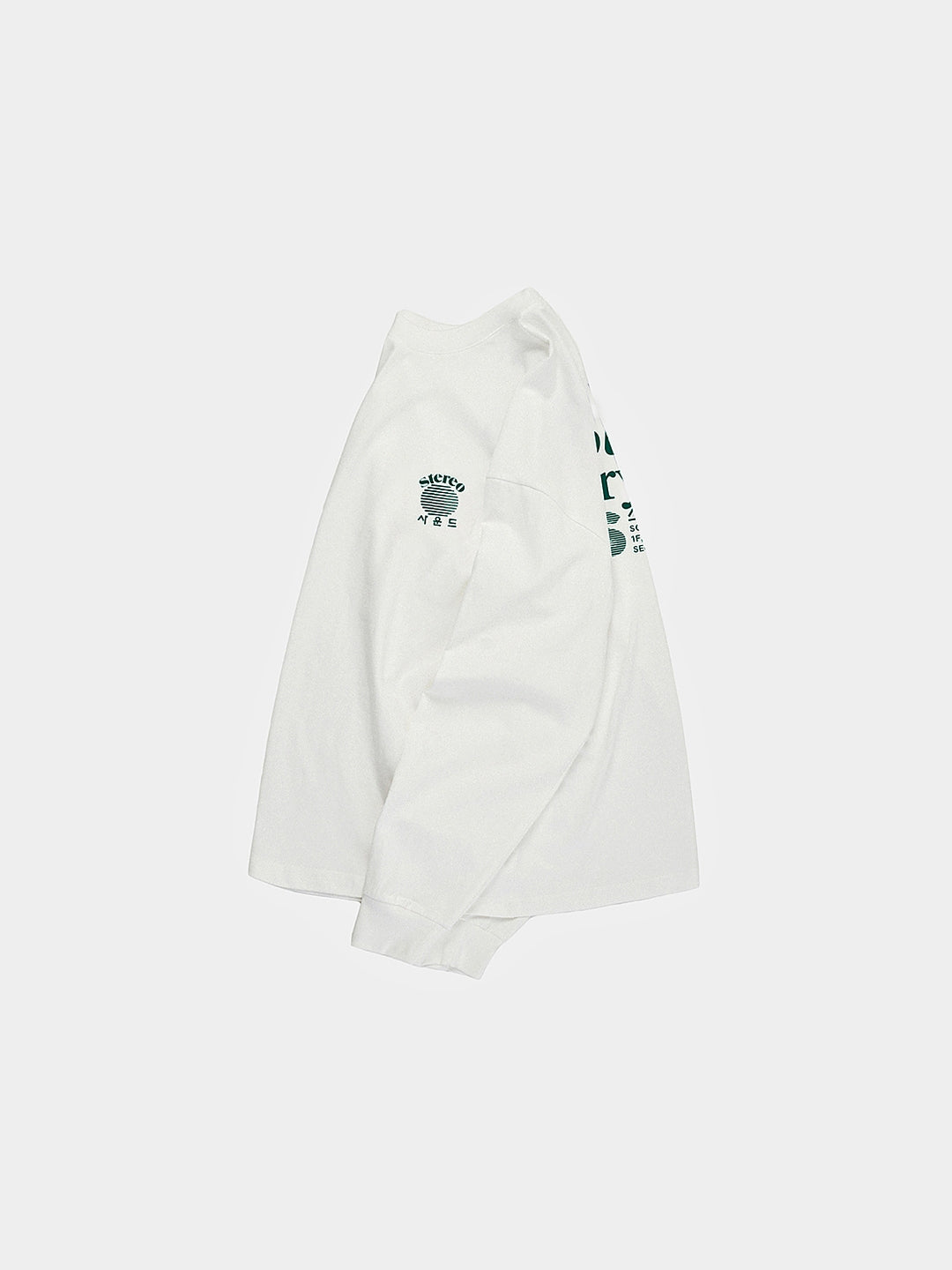 SPS Letter Long Sleeve Tee (White)
