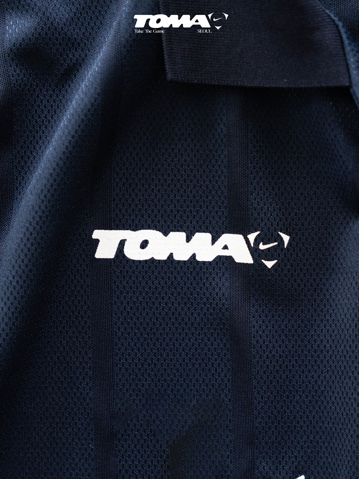 SPSxTOMA Seoul Club Shirt (Navy)