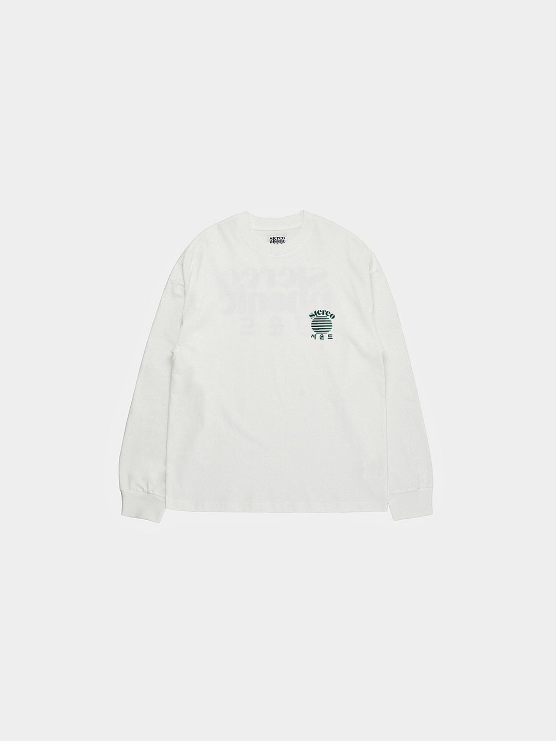SPS Letter Long Sleeve Tee (White)