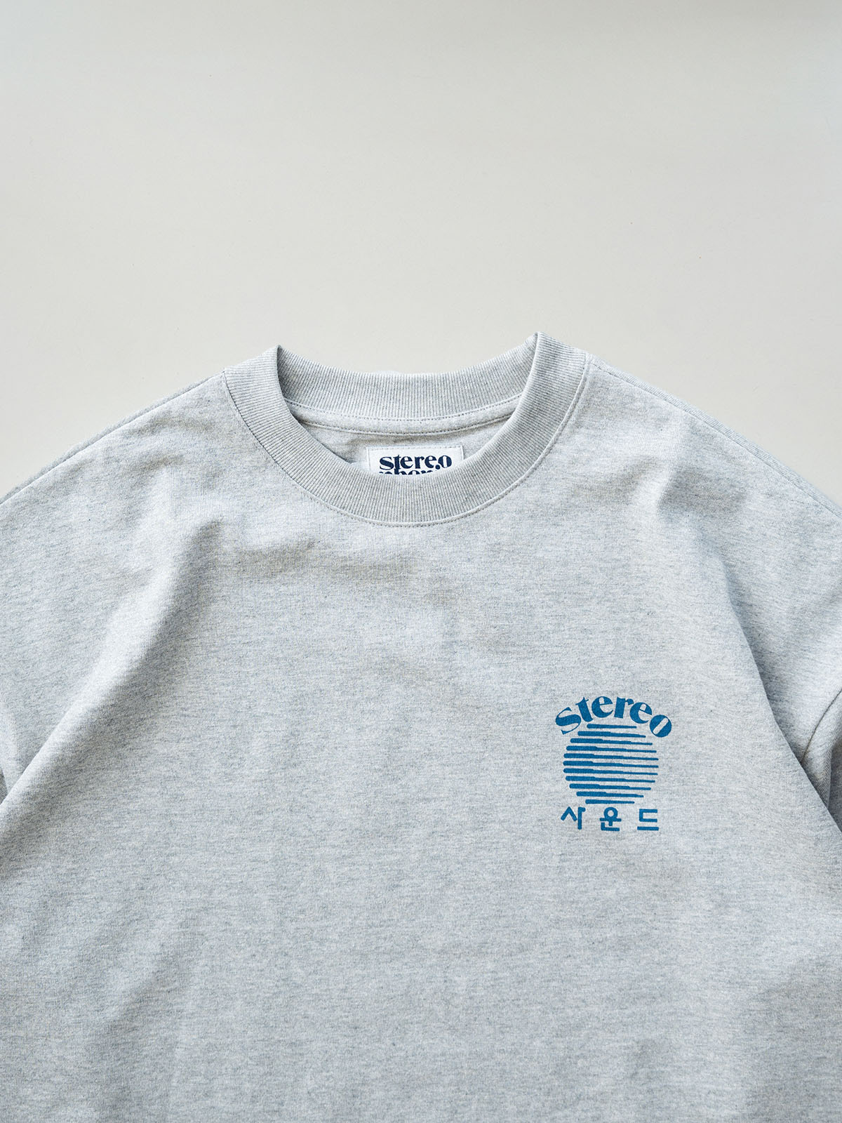 SPS Logo Long Sleeve Tee (Melange Gray)