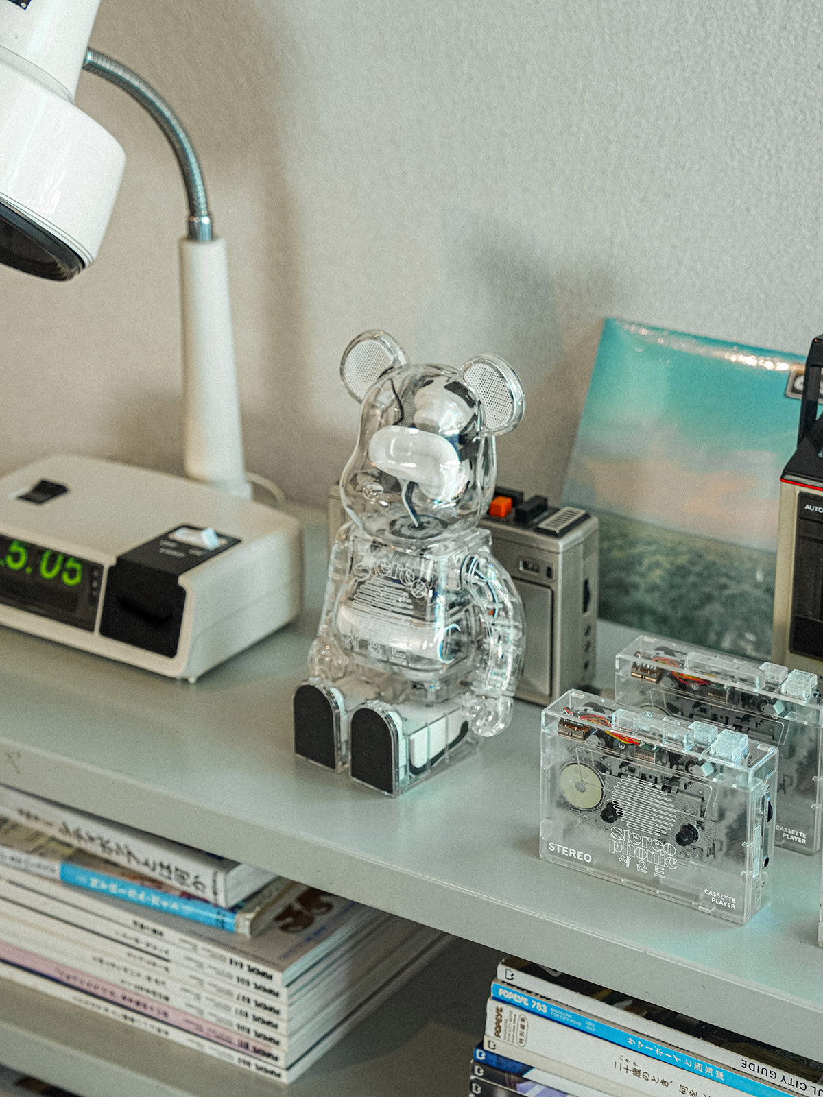 SPS x BE@RBRICK AUDIO 400% Clear