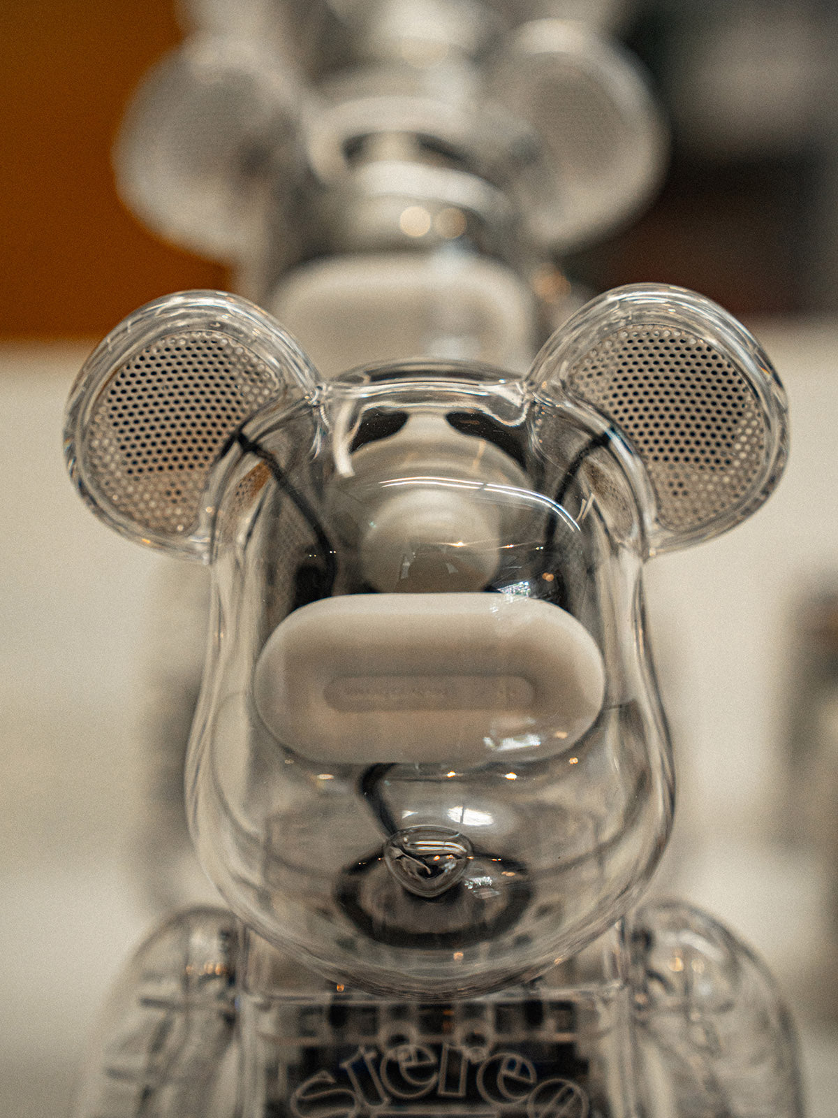 SPS x BE@RBRICK AUDIO 400% Clear