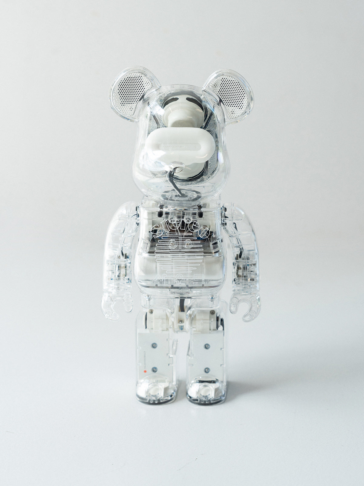 SPS x BE@RBRICK AUDIO 400% Clear