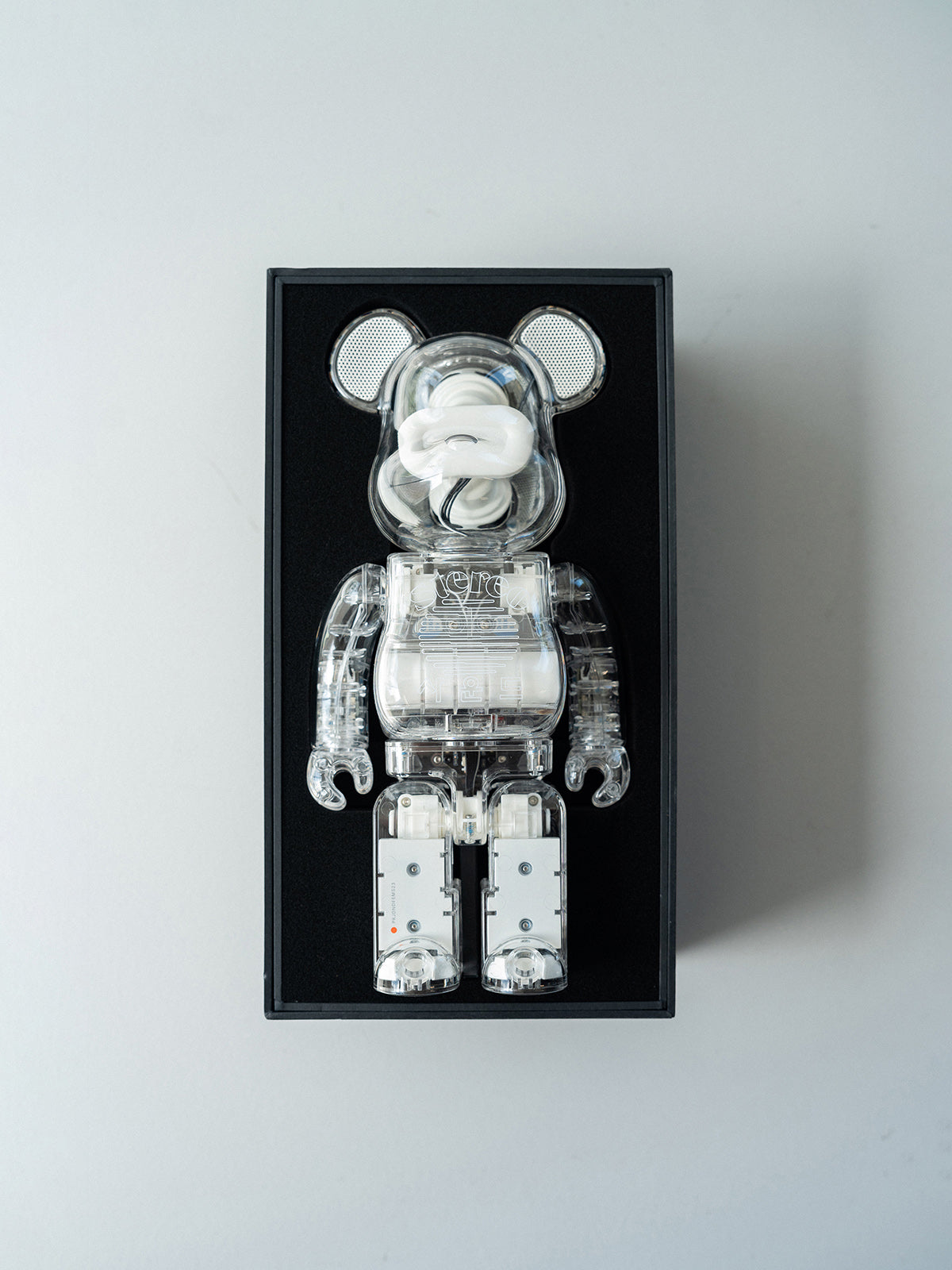 SPS x BE@RBRICK AUDIO 400% Clear