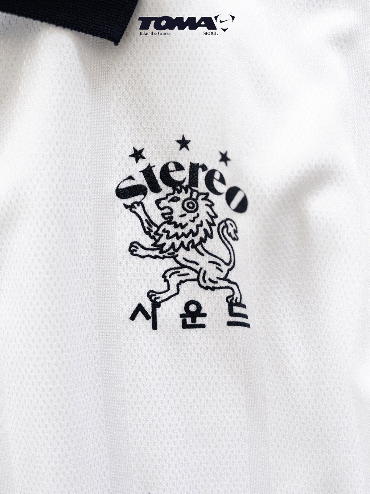 SPSxTOMA Seoul Club Shirt (White)