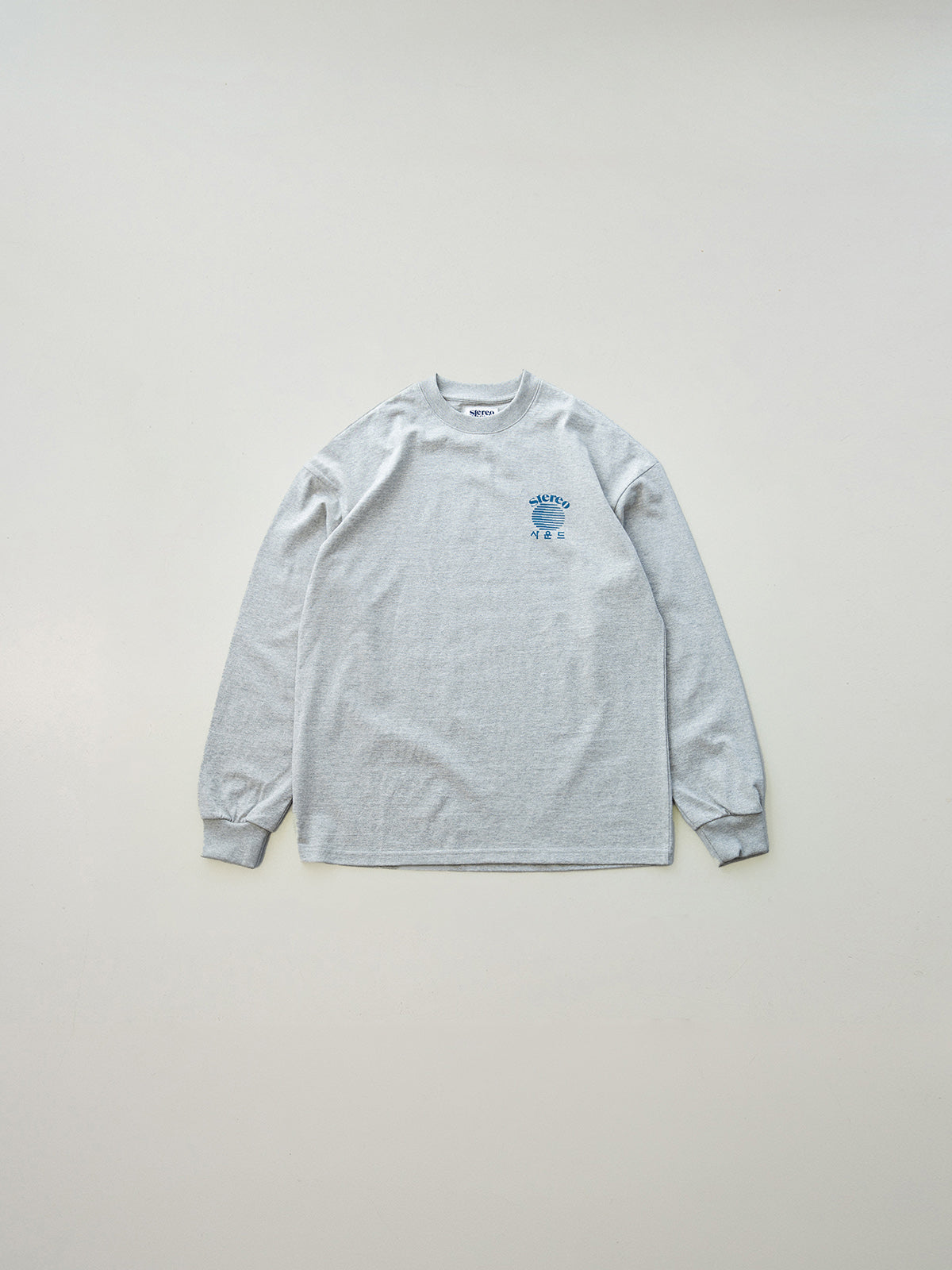 SPS Logo Long Sleeve Tee (Melange Gray)